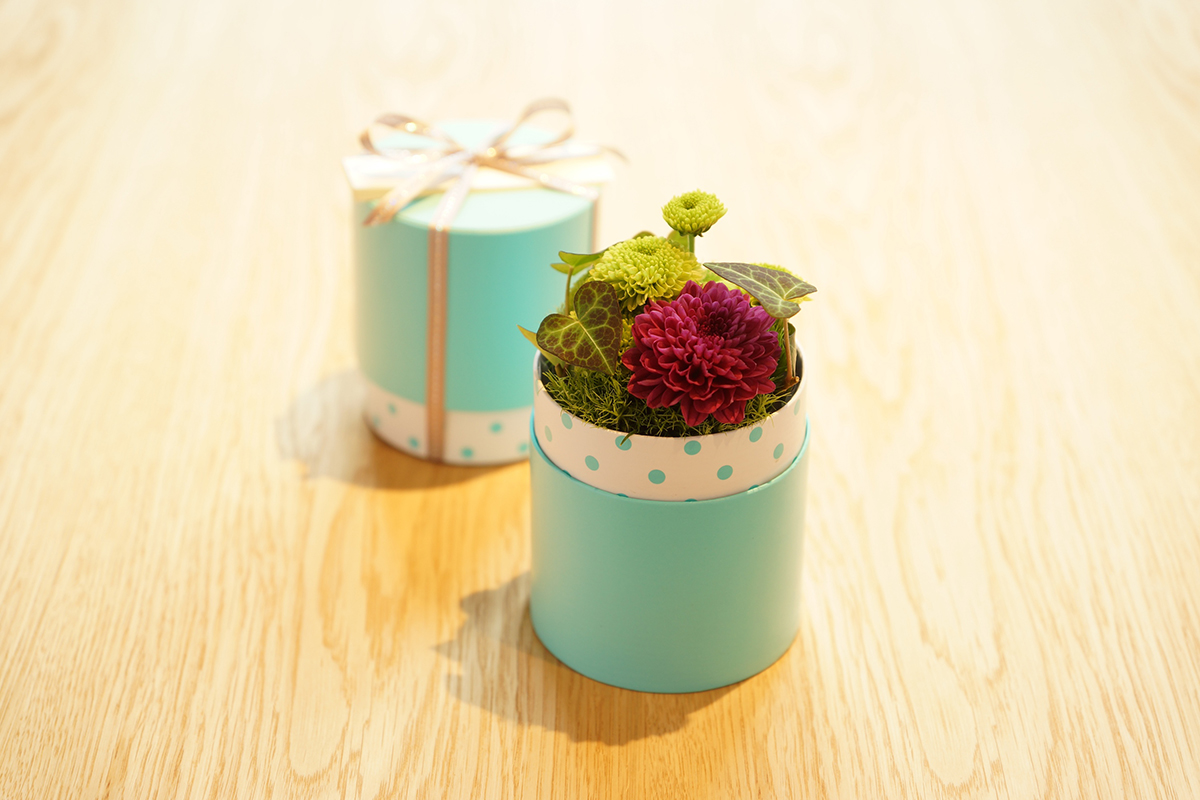 ボックスフラワーづくり体験 イメージ